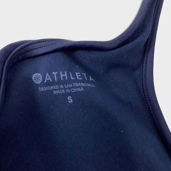Athleta Vivid Side Tie Tankini Top size Small - Picture 3 of 5